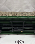 LGB 4078 SOUTHERN PACIFIC BULKHEAD FLATCAR WITH WOOD LOAD LN/BOX G Scale