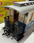 LGB G SCALE 3012 #2 BLUE/White PASSENGER COACH CAR Vintage Early Years LN/BOX