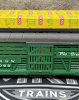 LGB 4068 DRGW Rio Grande Green Cattle Stock Car VG/Box Early Years G Scale