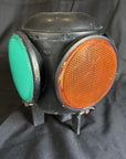 Vintage DRESSEL RAILROAD SWITCH LANTERN RAILWAY LAMP 4 WAY SIGNAL
