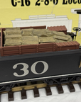 Aristo Craft ART- 80105 G Scale 2-8-0 C-16 Colorado & Southern Steam Loco Tender