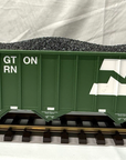 USA Trains R14018 G Burlington Northern 70-Ton 3-Bay Coal Hopper w/Coal #526414