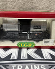 LGB 4040C BASF Tanker Car G Scale Silver VG/Box