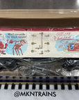 USA TRAINS 13036 CHRISTMAS 2018 REEFER New In Box G Scale
