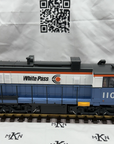LGB 2055 LIMITED EDITION WOLFGANG WHITE PASS ALCO DIESEL LOCO 87 OF 100! NIB