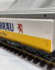 LGB 40570 Calanda Brau Sliding Wall Train Car G Scale New