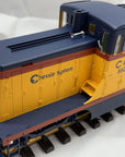 USA Trains R22155 Chessie C&O 44 Tonner Center Cab Switcher Diesel G Scale LN