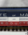 LGB 4067-K01 G Scale Bangor Aroostook Maine Products Wood Box Car G Scale
