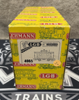 Vintage LGB 4065 Early Years Blank Caboose Red EX/Yellow Box G Scale