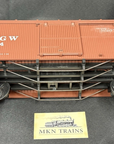 DELTON 4254 DENVER & RIO GRANDE BOX CAR, G SCALE