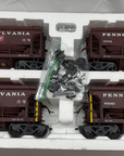 LGB 40040 PENNSYLVANIA RAILROAD PRR ORE CAR set G Scale