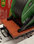 LGB 4046 Green with Black Reel Flat Car G Scale