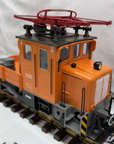 LGB 2033 0-4-0 Electric Work Trolley Locomotive Orange #2033 G Scale LN/ Box