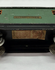 Lionel Lines 817 O Gauge Caboose Green/Black/Gold Tinplate prewar
