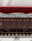 LGB 44760 PRR Pennsylvania Hopper w/ Coal Load LN/Box G Scale
