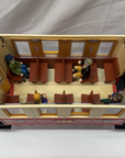 LGB 3011 2rd Class Passenger Coach G Scale Red with seated people. LN/Box
