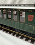 LGB 3080-E01 Pennsylvania Passenger Coach Car Green G Scale EX/Box