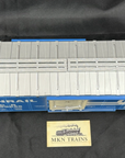 USA Trains R19047A G Conrail Simulated Steel Box Car kadee (Blue/Silver) #349025