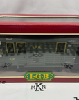 LGB 3019 G Scale Mail Post Car with Lights (Metal Wheels) EX/Box