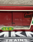 LGB 45910 Santa Fe The Grand Canyon Line Box Car G Scale Kadee No Trucks EX/box