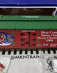 USA Trains R-13012 Here Comes Santa Claus 1994 Christmas Reefer Car G-Scale NEW