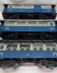 Aristo Craft REA THE ROYAL BLUE PASSENGER Combine Cars 3 pcs Used