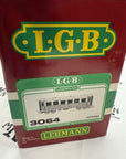 LGB 3064 RhB Deustche Reichsbahn 1/2 Class Passenger Coach G Scale