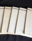 Vintage Chesapeake & Ohio Railway Train Ship Notepads Paper Used Lot of 6 Pads