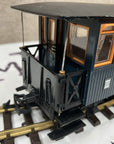 LGB 3011 #3 Car Passenger Car Dark Blue Vintage VG/Box/Sleeve G Scale