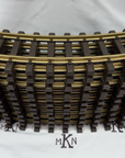 LGB 1100 R1 Brass Curved Track 12 PIECES Excellent Condition G Scale