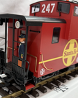 LGB 43714 Santa Fe Caboose Red #999217 G Scale NIB/Sleeve