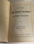 Proceedings Of the 39th Annual Conv. of the Air Brake Assoc., NJ-1947, EX