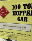 Aristo craft ART 41425 Delaware & Hudson 100 Ton Hopper Graffiti G Scale LN/BOX