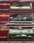 Bachmann Big Haulers Single Dome Tank Cars 3 Total Lot LN Metal wheels