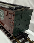 LGB 48670 Sandy River & Rangeley Lakes Boxcar metal wheels knuckles #121 G Scale