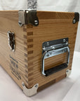 G Scale 36" Solid Oak Wood Locomotive Storage Transport Case Diesel Engine Box
