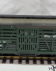 LGB 4068 DRGW Rio Grande Green Cattle Stock Car G Scale EX/BOX