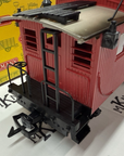 Vintage LGB 4065 Early Years Blank Caboose Red EX/Yellow Box G Scale