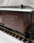 LGB 32843 PENNSYLVANIA TRUSS ROD BAGGAGE PASSENGER CAR G SCALE metal wheels