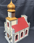 Pola LGB 990 Church Building G Scale Customized Preowned Excellent Lighted