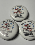 Vintage Norfolk Southern "Be A Hero" Pin RAILROAD TRAIN button 3pcs
