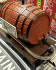 LGB 4047 G-Scale Wine Beer Barrel in NEW old stock G Scale Flat Car Box