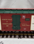 Aristo-Craft 46225 NORTH POLE & SNOWFLAKE RR 1995 G Scale LN/No Box