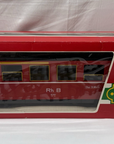 LGB 3063 RhB Rhaetian Bahn 1st and 2nd Class Passenger Coach G Scale