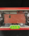 LGB 47655 Undecorated Short Caboose G Scale Metal Wheels Knuckles NIB Rare