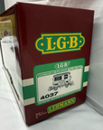 LGB 4037 Circus Flatcar with Cassa Ticket Wagon Trailer G Scale New