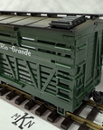 LGB 4068 DRGW Rio Grande Green Cattle Stock Car G Scale EX/BOX