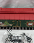 USA TRAINS R13029 MERRY CHRISTMAS 2011 Santa Express Reefer Car G Scale