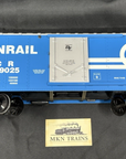 USA Trains R19047A G Conrail Simulated Steel Box Car kadee (Blue/Silver) #349025