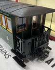 LGB 3040 G Scale LGB 3rd Class Green Coach Car #3 New In Box